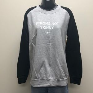 Just Strong Crew Neck Sweatshirt